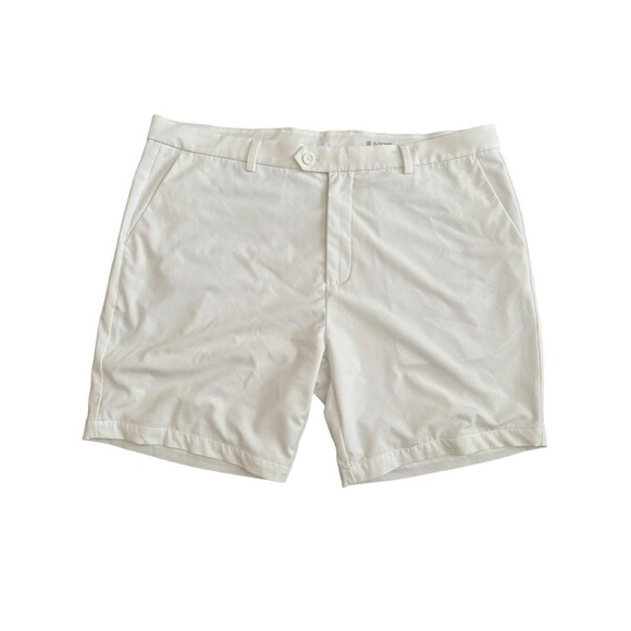G/Fore‎ G4 Golf Shorts Maverick Hybrid 40 x 8 White Polyester Spandex - Picture 1 of 9
